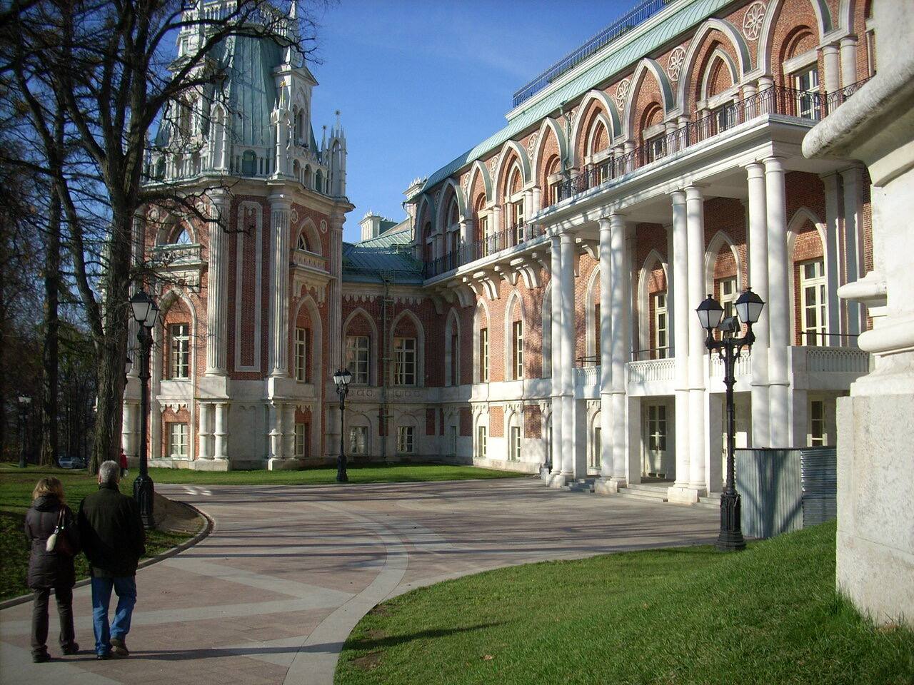 حديقة تساريتسينا  tsaritsyno park